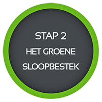 stap 2 groene sloopbestek