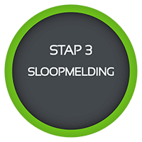 stap 3 sloopmelding